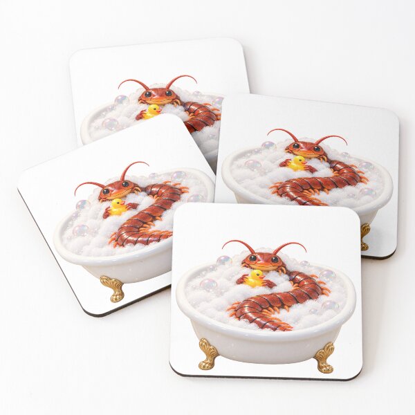 Item preview, Pampered Giant Centipede Bathtub designed and sold by Sillytoe.