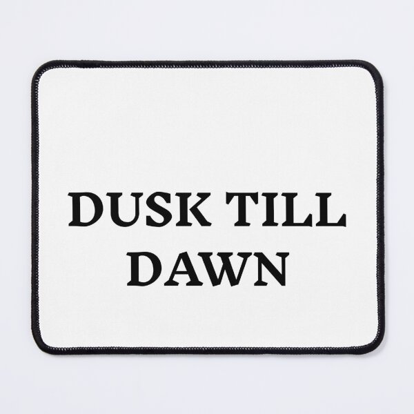 Item preview, From Dusk Till Dawn Aesthetic Typography T-Shirt designed and sold by MbusoDesigns.