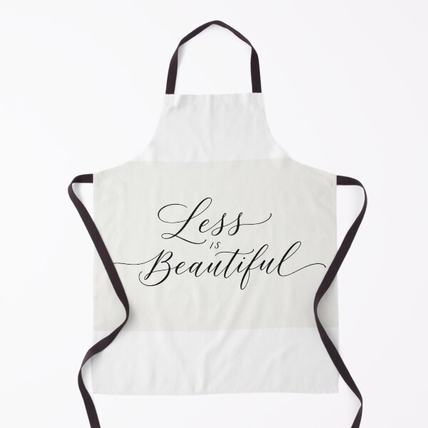 Item preview, Less Is Beautiful Minimalist Calligraphy Typography designed and sold by Poldi89.