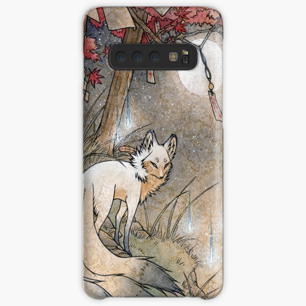 Fox & Wisps - Kitsune Yokai Foxfire Samsung Galaxy Snap Case