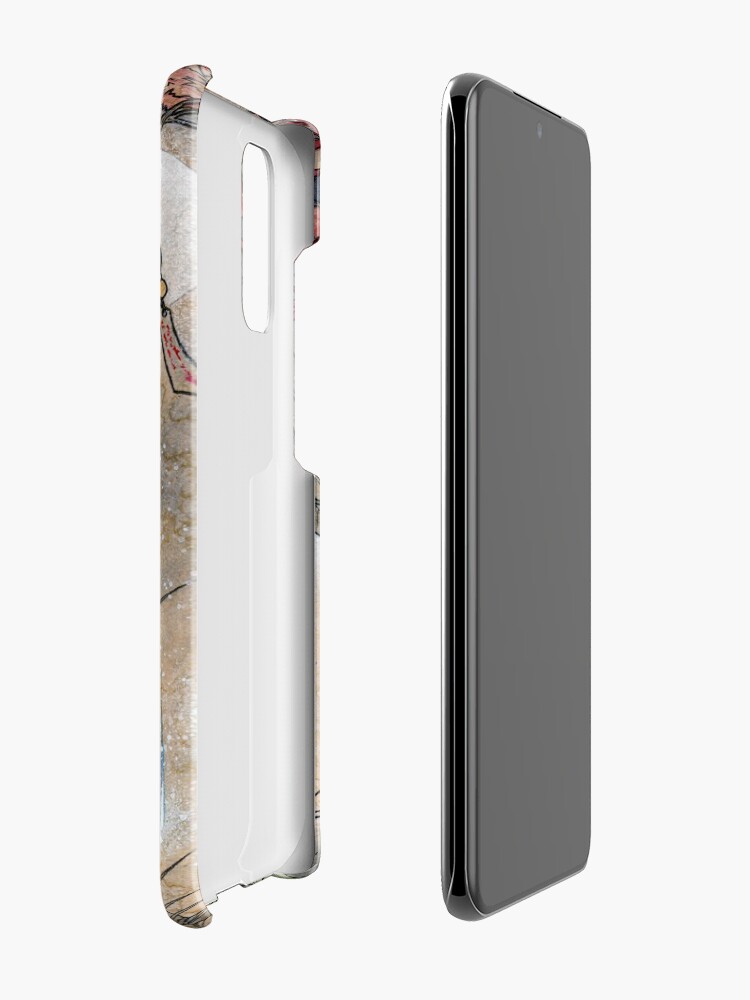 Alternate view of Fox & Wisps - Kitsune Yokai Foxfire Case & Skin for Samsung Galaxy