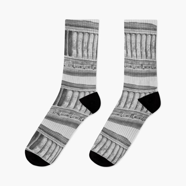 Item preview, Ancient Classical Roman temple of Augustus Caesar, Maison Carrée, Nimes, France.vintage black and white photograph designed and sold by Astrid Arkhangelsky.