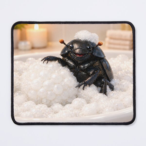 Item preview, Cozy Dung Beetle Bubble Bath designed and sold by Sillytoe.