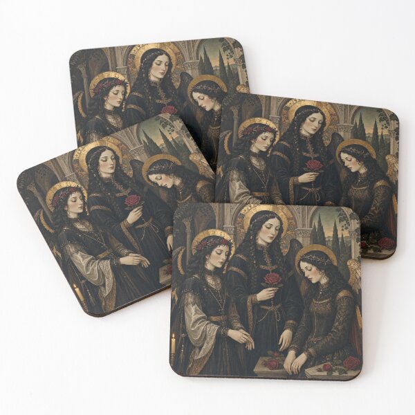Item preview, Medieval Dark Goth Angels  designed and sold by TheDarkWardrobe.