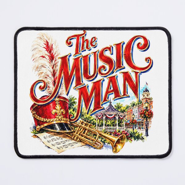 Item preview, The Music Man - The Musical designed and sold by Lyric Vault - Rock on.