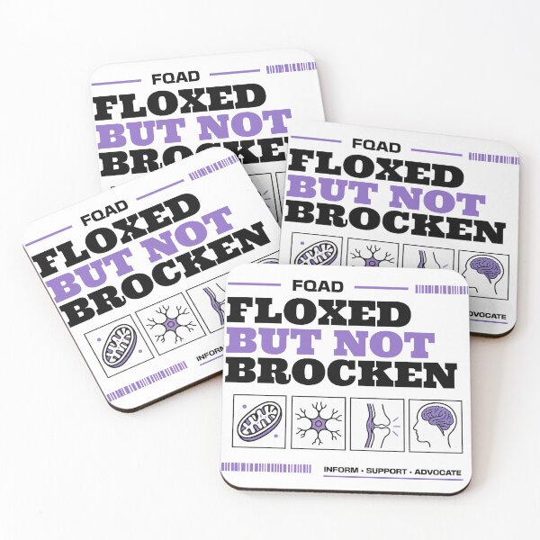 Item preview, FQAD Fluoroquinolones - Floxed but not broken designed and sold by Small Revolutions.