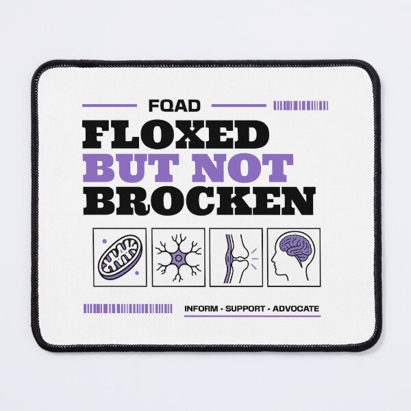 Item preview, FQAD Fluoroquinolones - Floxed but not broken designed and sold by Small Revolutions.