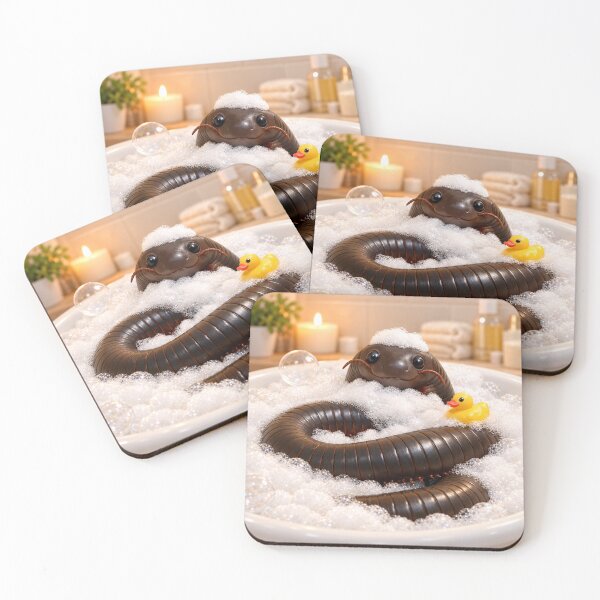 Item preview, Cozy Giant African Millipede Bubble Bath designed and sold by Sillytoe.