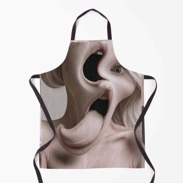 Item preview, Distorted Woman Surreal Horror Portrait designed and sold by Mr Ai Shop.