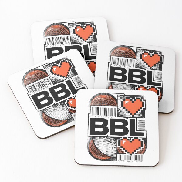 Item preview, Neo Brutalist BBL Heart Pixel Typography Acid Graphic designed and sold by nvrprooo.