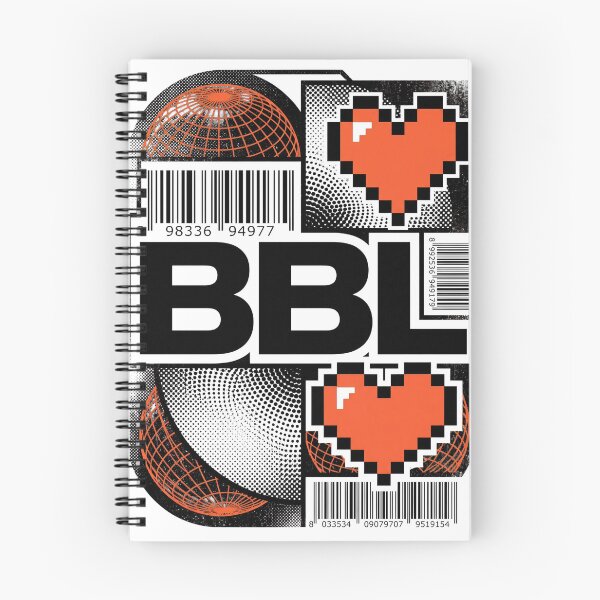 Item preview, Neo Brutalist BBL Heart Pixel Typography Acid Graphic designed and sold by nvrprooo.