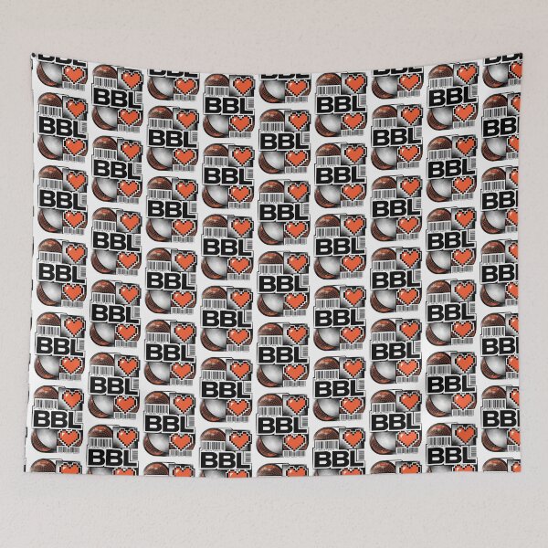Item preview, Neo Brutalist BBL Heart Pixel Typography Acid Graphic designed and sold by nvrprooo.