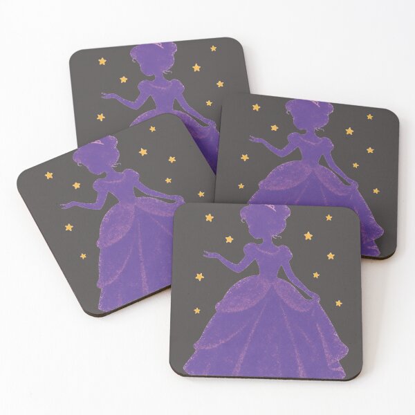 Item preview, Purple Princess Silhouette with Stars designed and sold by Sk1628.