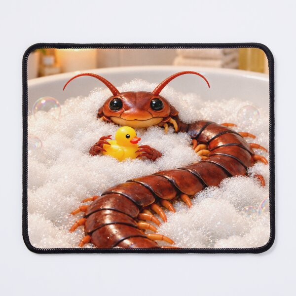 Item preview, Playful Giant Centipede Bubble Bath designed and sold by Sillytoe.