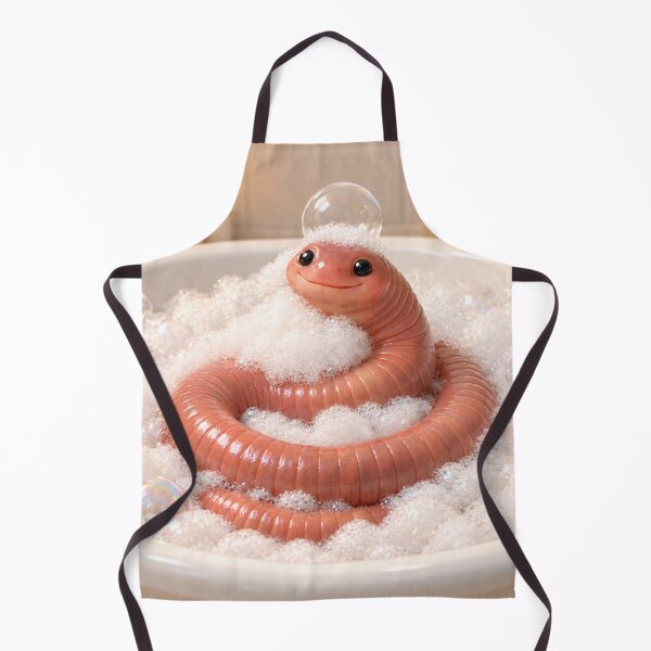 Item preview, Cozy Giant Earthworm Bubble Bath designed and sold by Sillytoe.