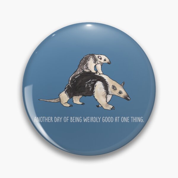 Item preview, Tamandua - Weirdly Good at One Thing - Wildly Relatable series designed and sold by BeeHappyShop.