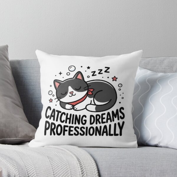 Item preview, Professional Napper Sleeping Cat Art designed and sold by PrintforDesign.