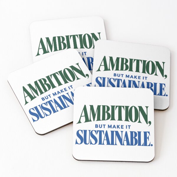 Item preview, Ambition But Make It Sustainable designed and sold by Flamocha.