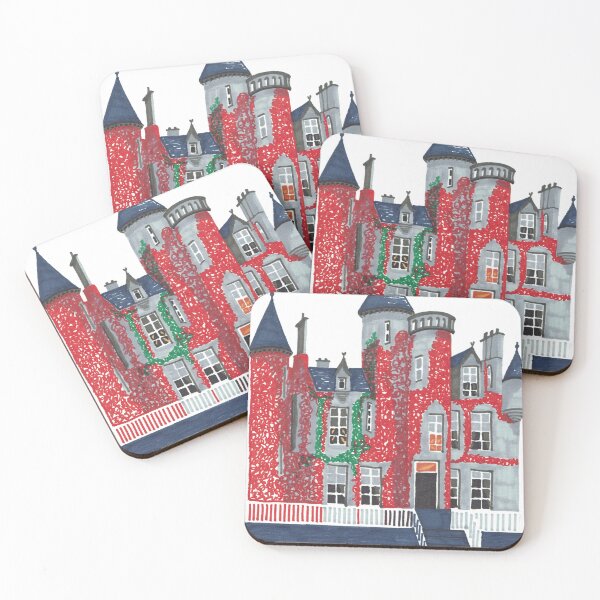 Item preview, Castle covered in climbing vegetation designed and sold by CecileLenam.