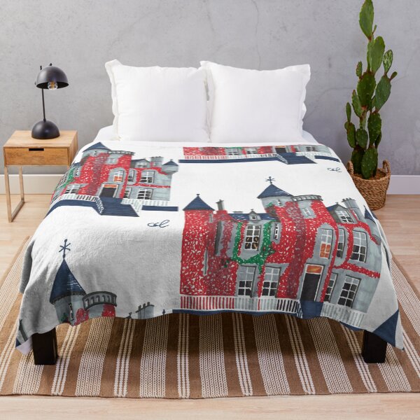 Item preview, Castle covered in climbing vegetation designed and sold by CecileLenam.