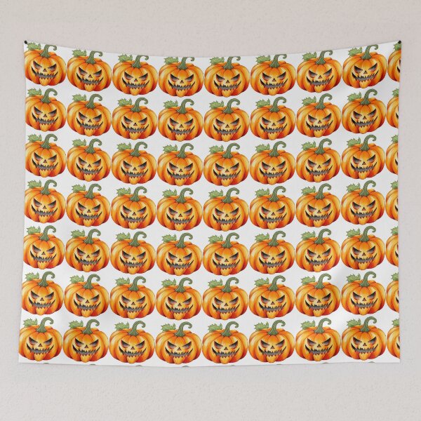 Item preview, halloween spooky pumpkin designed and sold by Zellija.