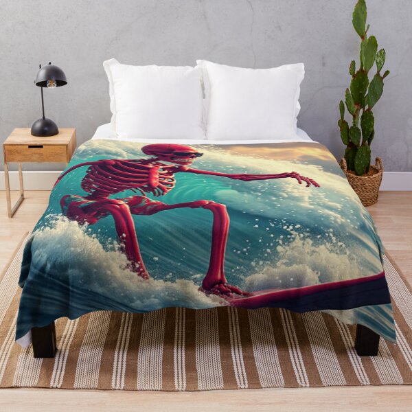 Item preview, Skeleton surfing chill moment designed and sold by AWADHESH CHAURASIA.