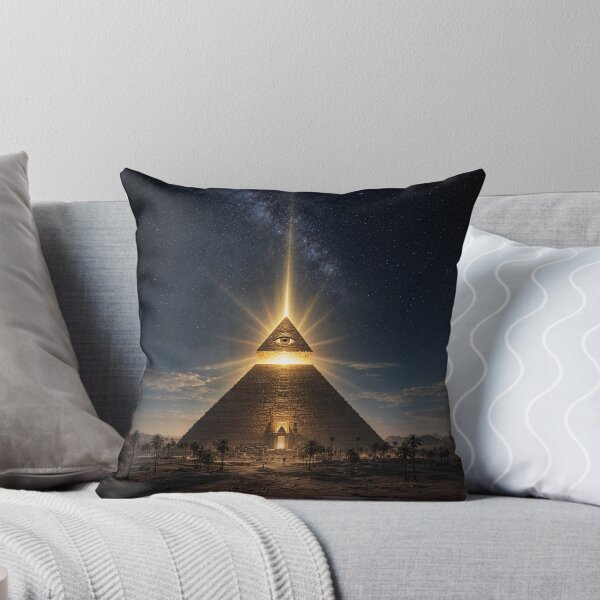 Item preview, Mystical Illuminated Pyramid at Night designed and sold by Phil Perkins.