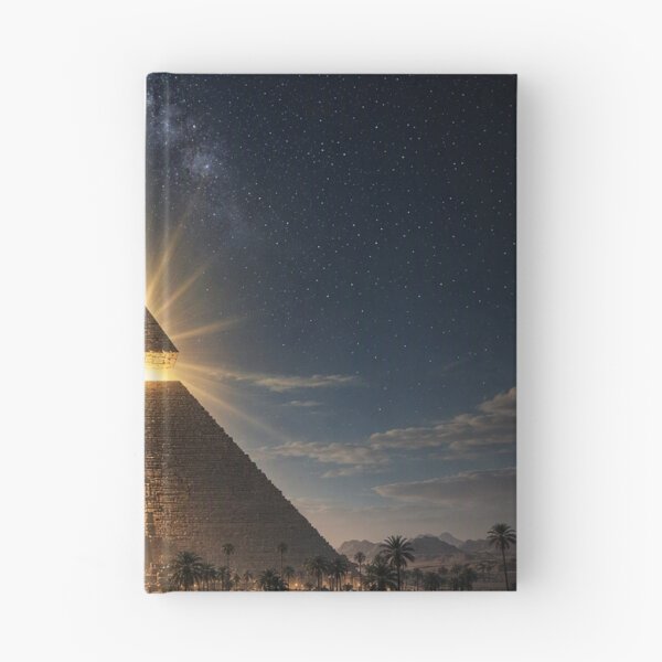 Item preview, Mystical Illuminated Pyramid at Night designed and sold by Phil Perkins.