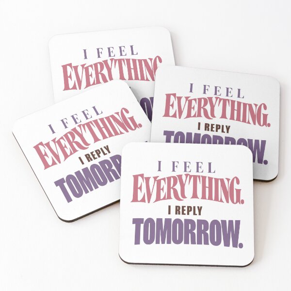 Item preview, Siento todo lo que respondo mañana designed and sold by Flamocha.