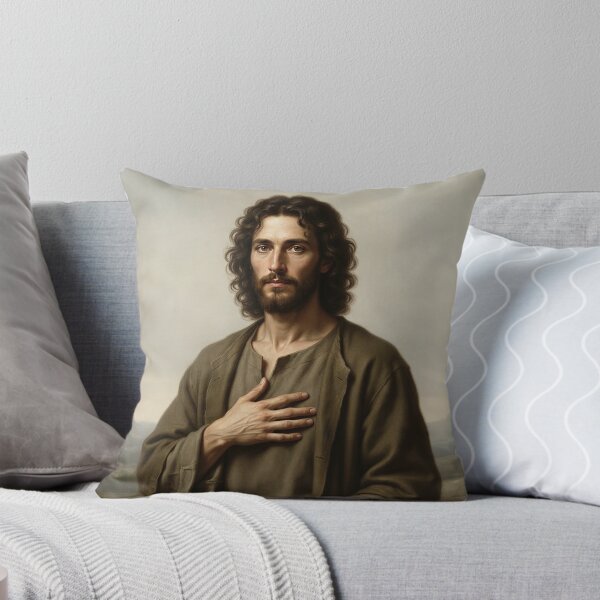 Item preview, Jesus Christ Sacred Heart Classical Portrait designed and sold by Utopian-Magic.