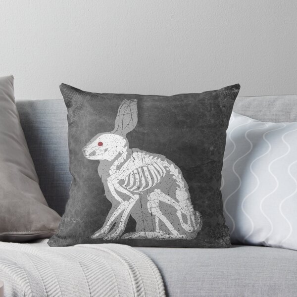 Item preview, Skeleton Rabbit Visible Anatomy X-Ray Bones Hare White designed and sold by Ghoul Enterprises.