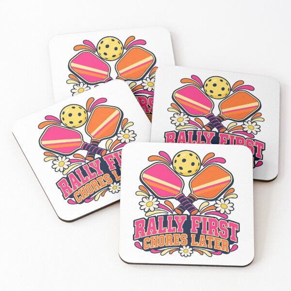 Item preview, Pickleball Rally First Chores Later designed and sold by TeNovaStudio.