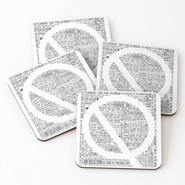 Item preview, Queens of the Stone Age Song Titles In Q designed and sold by Sandyram.
