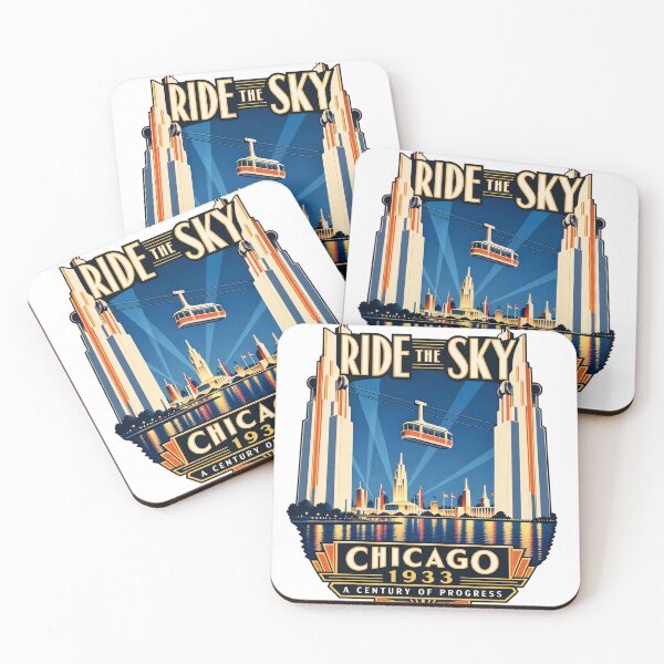 Item preview, Ride the Sky — Chicago 1933 Century of Progress World’s Fair designed and sold by Past in Threads.