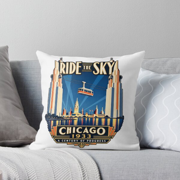 Item preview, Ride the Sky — Chicago 1933 Century of Progress World’s Fair designed and sold by Past in Threads.
