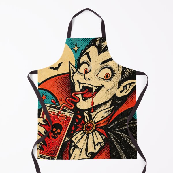 Item preview, Retro Vampire Pop Horror – Gothic Halloween Comic Art designed and sold by Blink Art Studio.