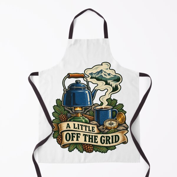 Item preview, Camp Kettle A Little Off the Grid designed and sold by TeNovaStudio.