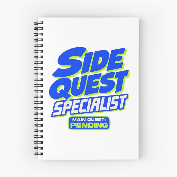 Item preview, Side Quest Specialist Gaming Humor Typography designed and sold by Flamocha.