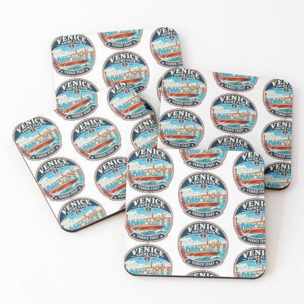 Item preview, Venice Yacht Club Vintage Sailing Design designed and sold by Asfyi.