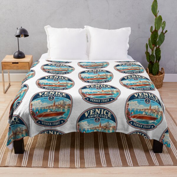 Item preview, Venice Yacht Club Vintage Sailing Design designed and sold by Asfyi.