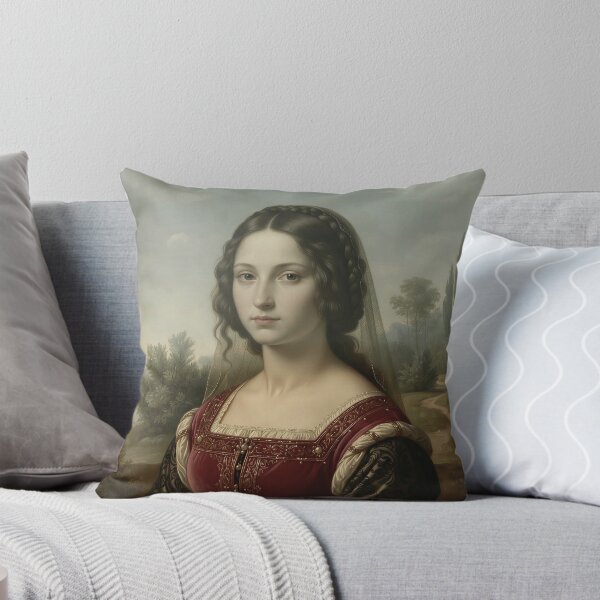 Item preview, Renaissance Noblewoman Classic Portrait Painting designed and sold by Utopian-Magic.