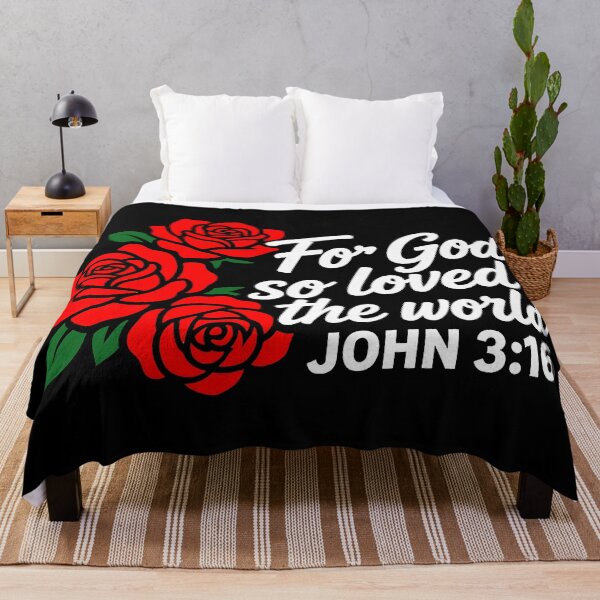 Item preview, John 3:16 For God So Loved The World designed and sold by plushism.