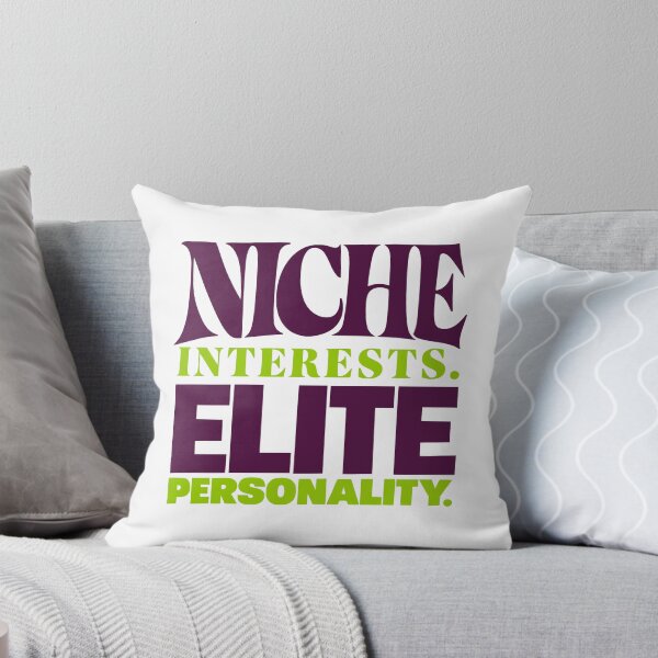 Item preview, Niche Interests Elite Personality Typography designed and sold by Flamocha.
