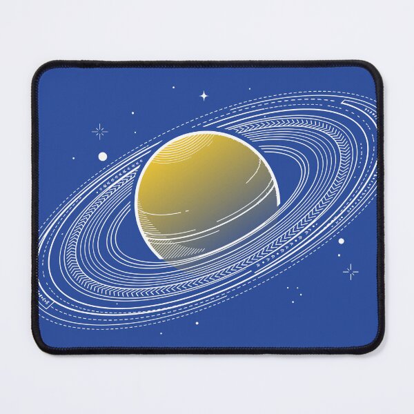 Item preview, Saturn Planet Space Astronomy Blueprint Solar System Graphic    designed and sold by KiwiRider.