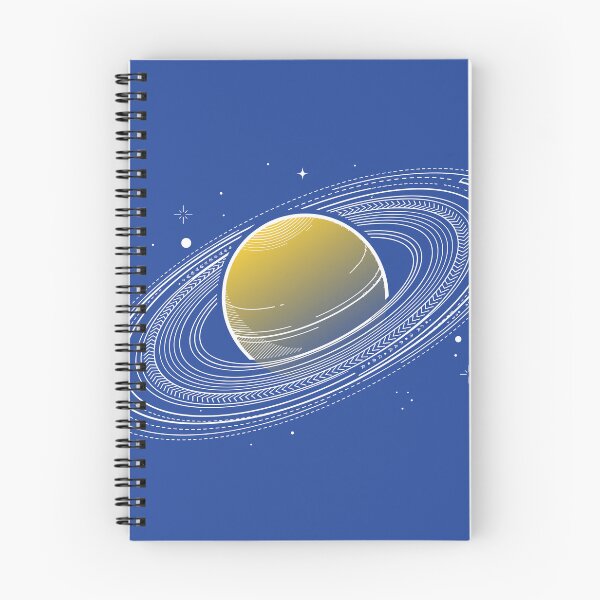 Item preview, Saturn Planet Space Astronomy Blueprint Solar System Graphic    designed and sold by KiwiRider.