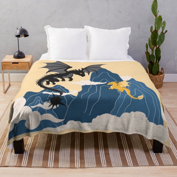 Item preview, Flying Dragons Over Mountains designed and sold by Anxious Mind Co..