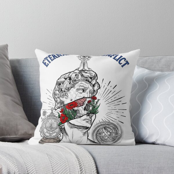 Item preview, Eternal Is My Conflict Classical Statue Floral Art designed and sold by Adom-Fashon.