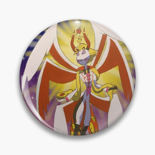 Item preview, Lucifer Morningstar Celestial Form - Hazbin Hotel Fan Art designed and sold by Estefanía Aparici.