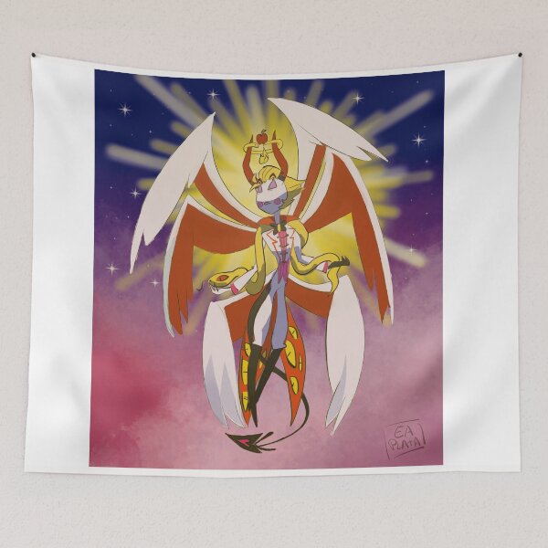 Item preview, Lucifer Morningstar Celestial Form - Hazbin Hotel Fan Art designed and sold by Estefanía Aparici.