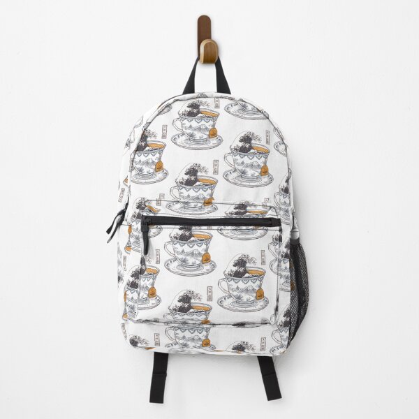 Item preview, The Great Kanagawa Tea Inspired Japanese Wave Design designed and sold by SunriseProd.